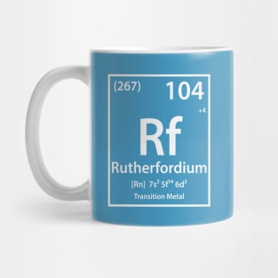 Rutherfordium Element Mug